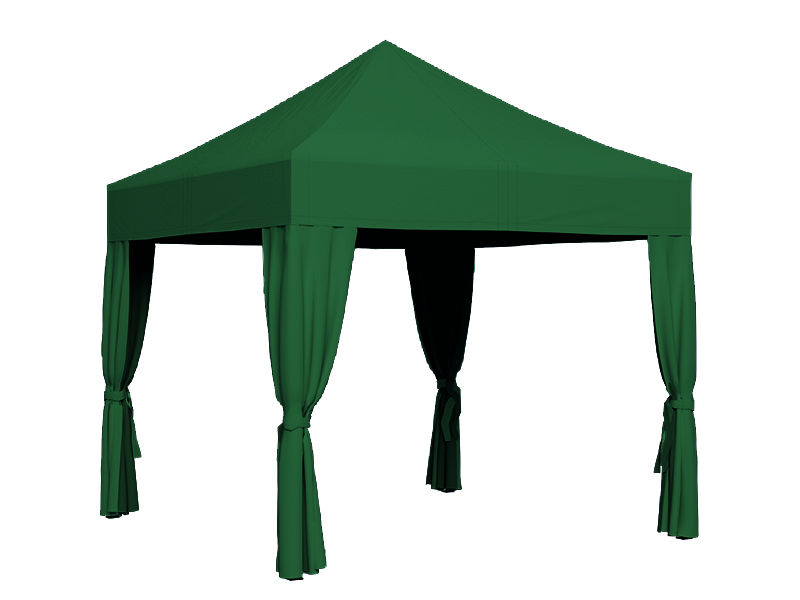 Ziervorhänge für Zelt 3 und 4,5 Meter